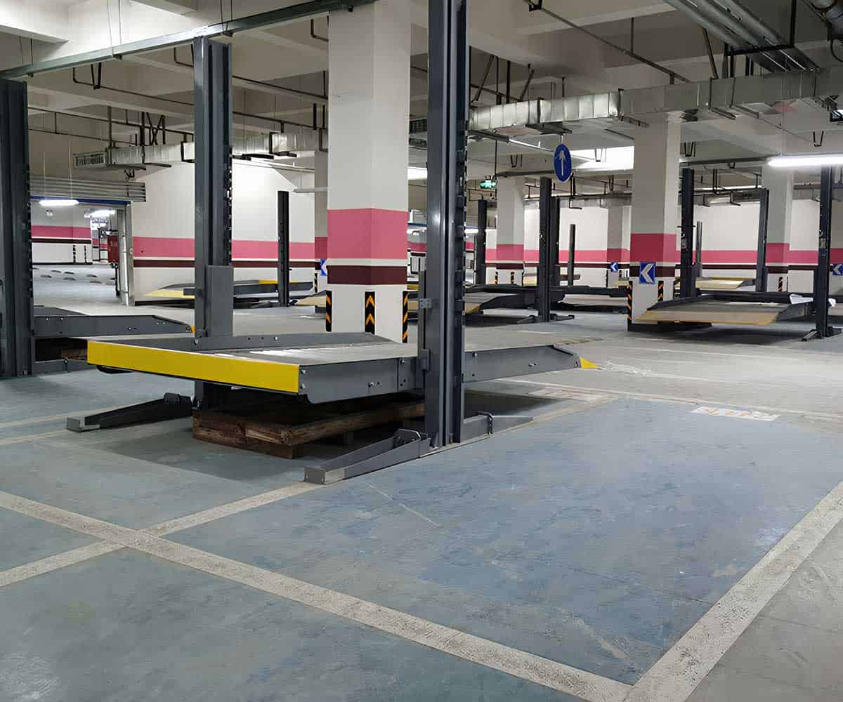 四柱升降橫移機(jī)械立體車庫(kù)標(biāo)準(zhǔn)選擇與安裝要點(diǎn)