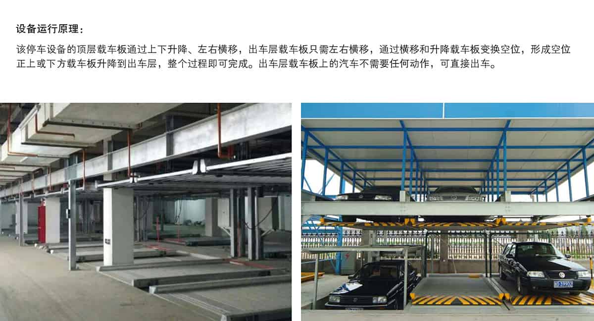 成都負二正二地坑式PSH4D2四層升降橫移立體停車設(shè)備運行原理.jpg